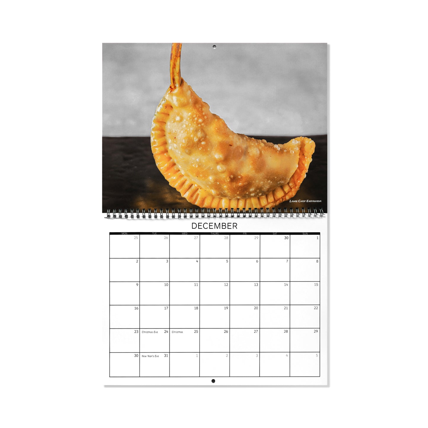 SUPREME EMPANADAS YEARLY CALENDAR