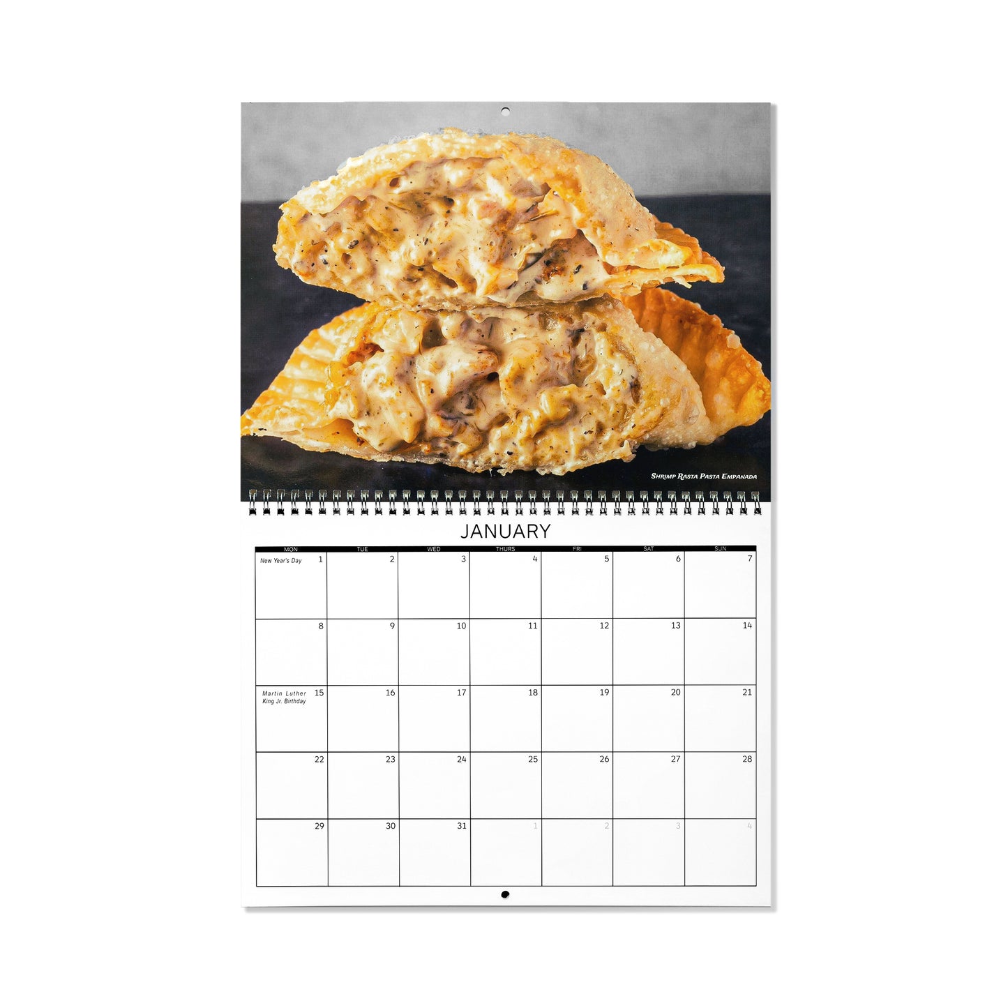 SUPREME EMPANADAS YEARLY CALENDAR