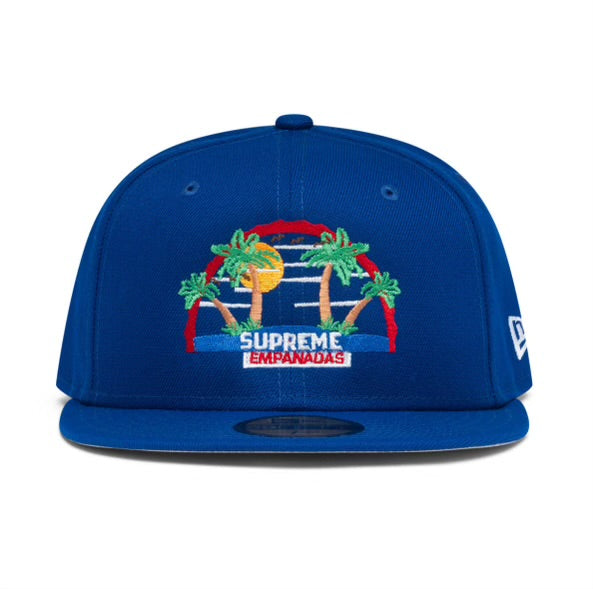 SUPREME EMPANADAS FITTED HATS- BLUE